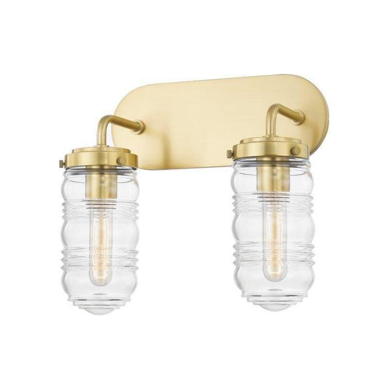 Mitzi - Clara Bath Bracket - H124302-AGB | Montreal Lighting & Hardware