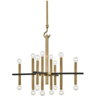 Mitzi - Colette Chandelier - H296816-AGB/BK | Montreal Lighting & Hardware