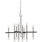 Mitzi - Colette Chandelier - H296816-PN/BK | Montreal Lighting & Hardware