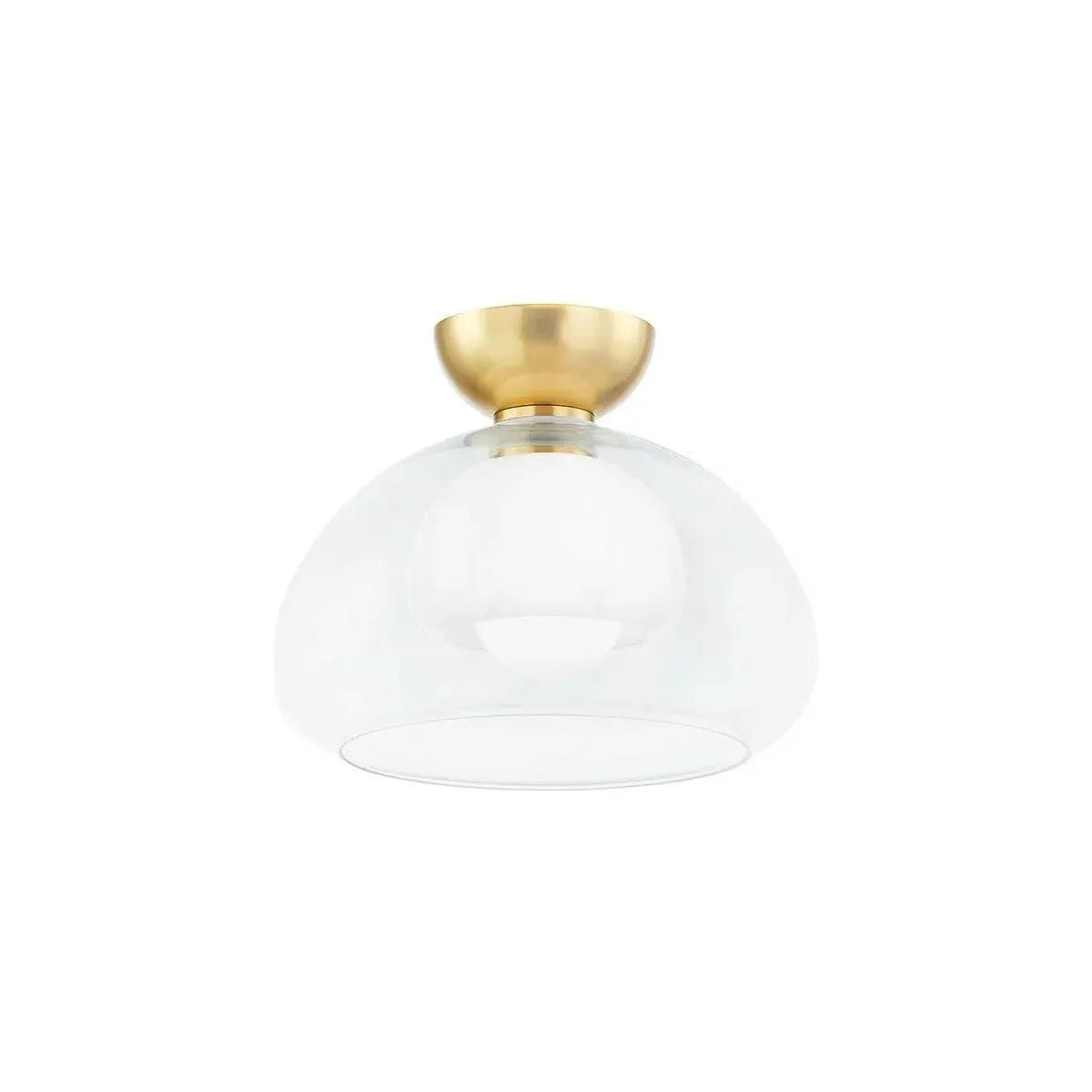 Mitzi - Cortney Semi Flush Mount - H813601-AGB | Montreal Lighting & Hardware