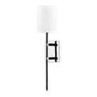 Mitzi - Denise Wall Sconce - H547101-PN/BK | Montreal Lighting & Hardware