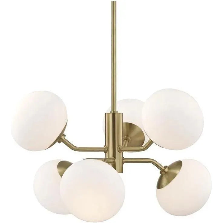 Mitzi - Estee Chandelier - H134806-AGB | Montreal Lighting & Hardware