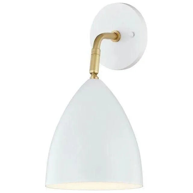 Mitzi - Gia Wall Sconce - H308101-AGB/WH | Montreal Lighting & Hardware