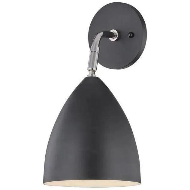 Mitzi - Gia Wall Sconce - H308101-PN/BK | Montreal Lighting & Hardware