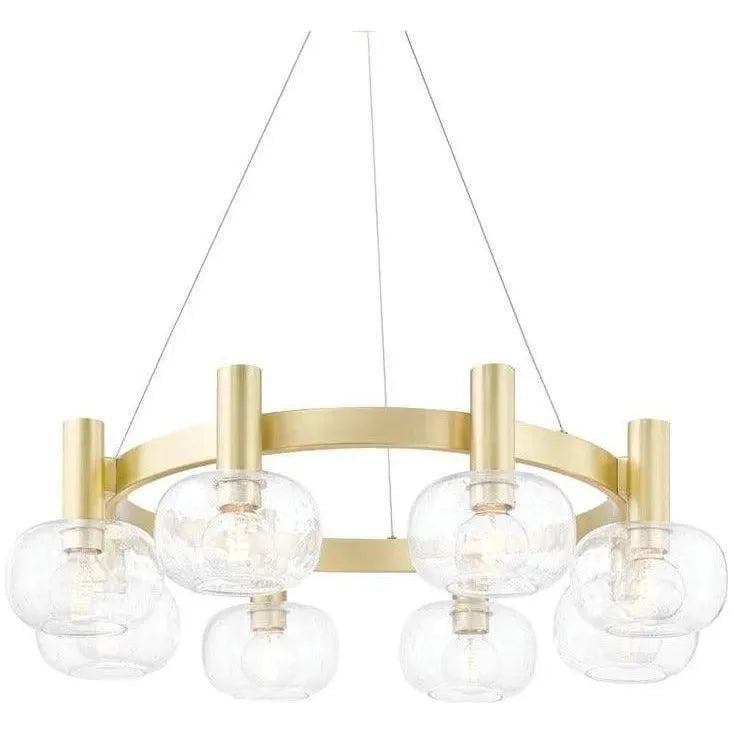 Mitzi - Harlow Ring Chandelier - H403808-AGB | Montreal Lighting & Hardware