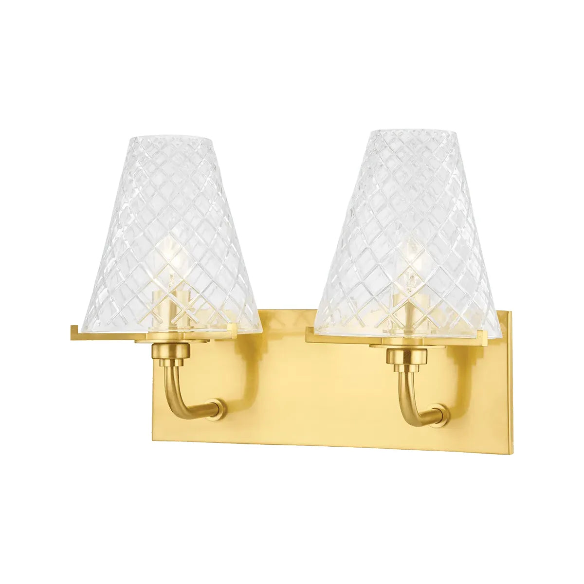 Mitzi - Irene Bath Bracket - H495302-AGB | Montreal Lighting & Hardware