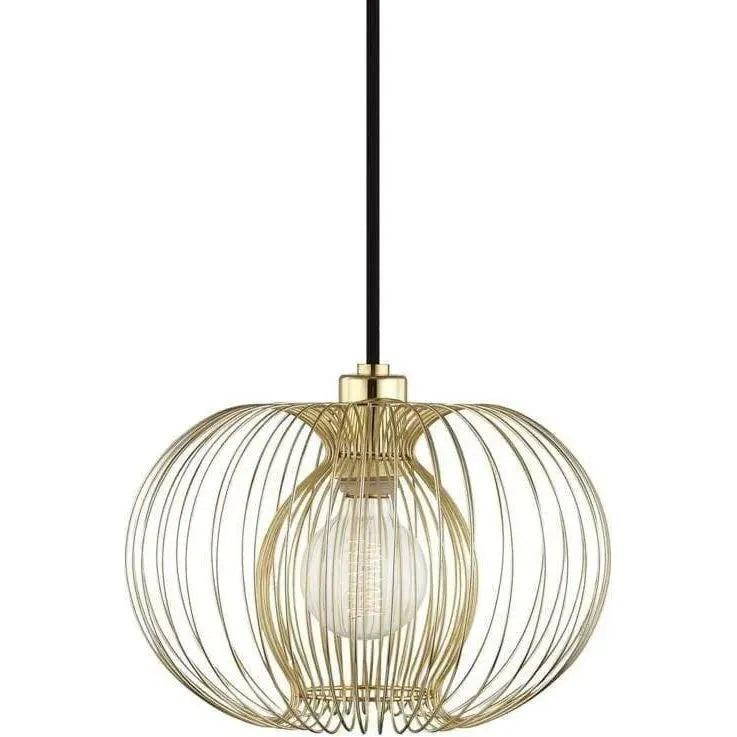 Mitzi - Jasmine Pendant - H181701S-PB | Montreal Lighting & Hardware