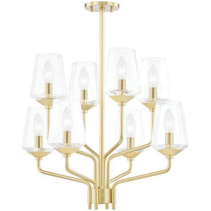 Mitzi - Kayla Chandelier - H420808-AGB | Montreal Lighting & Hardware