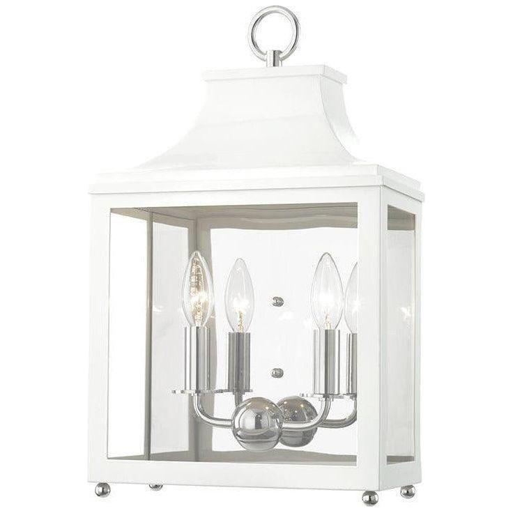 Mitzi - Leigh Wall Sconce - H259102-PN/WH | Montreal Lighting & Hardware