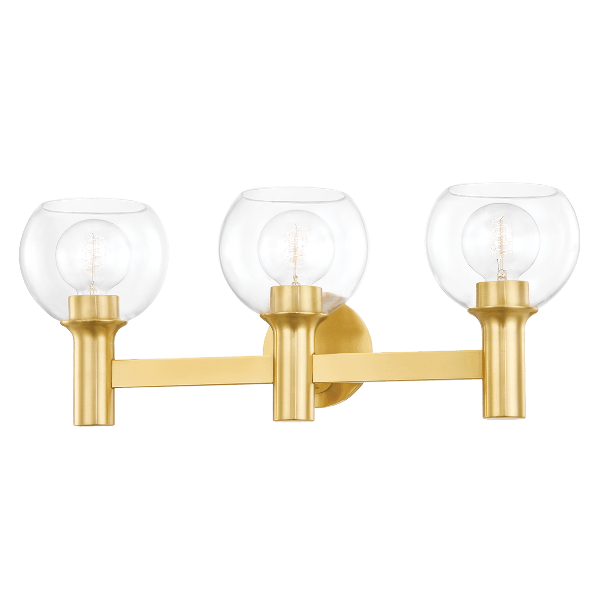 Mitzi - Leslie Bath Bracket - H543303-AGB | Montreal Lighting & Hardware