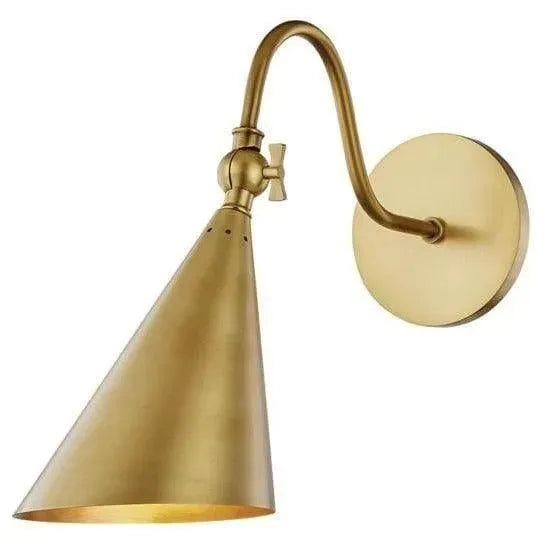 Mitzi - Lupe Wall Sconce - H285101-AGB/SBK | Montreal Lighting & Hardware