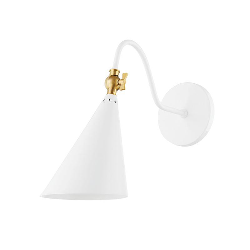 Mitzi - Lupe Wall Sconce - H285101-AGB/SWH | Montreal Lighting & Hardware