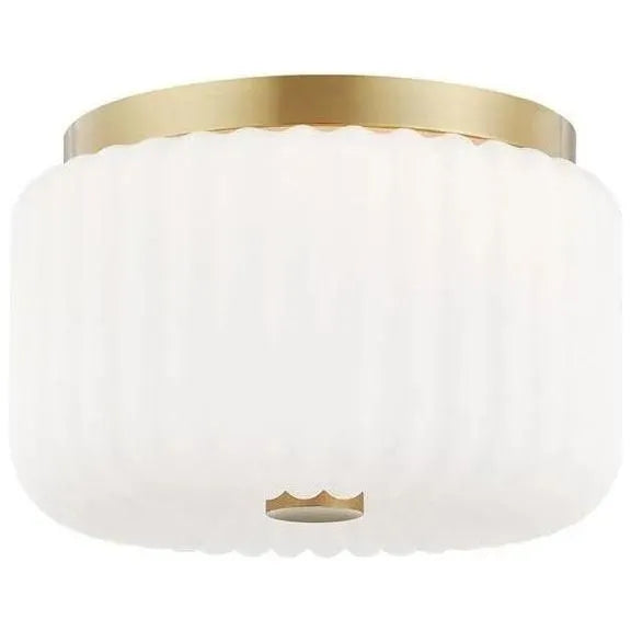 Mitzi - Lydia Flush Mount - H340502-AGB | Montreal Lighting & Hardware