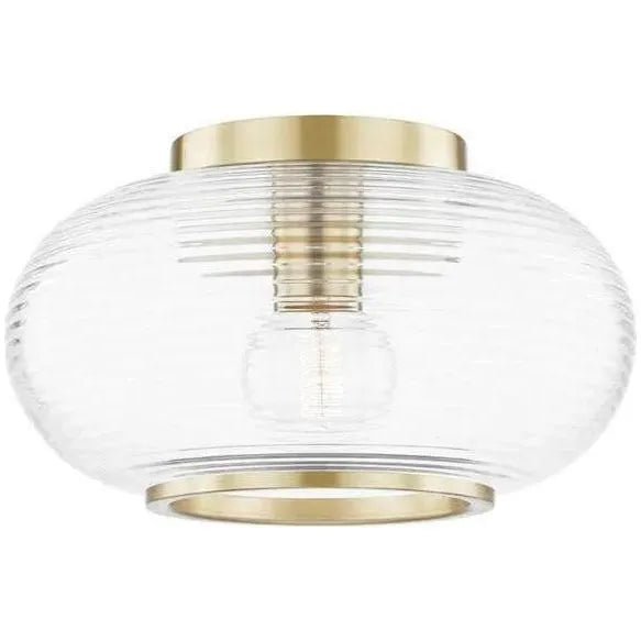 Mitzi - Maggie Flush Mount - H418501-AGB | Montreal Lighting & Hardware