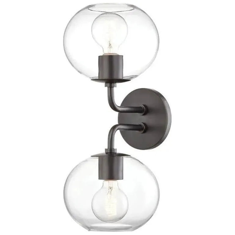 Mitzi - Margot Double Wall Sconce - H270102-OB | Montreal Lighting & Hardware