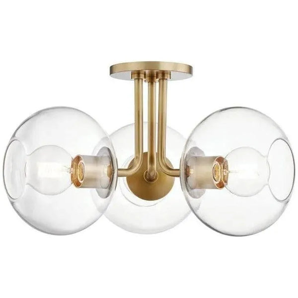 Margot Triple Semi Flush Mount