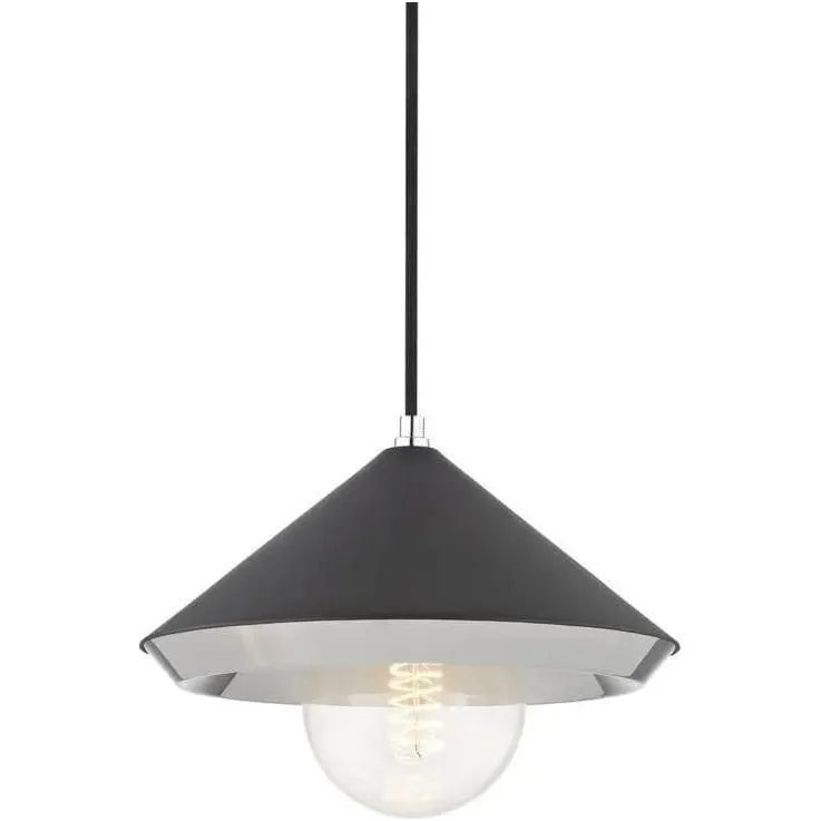 Mitzi - Marnie Pendant - H139701L-PN/BK | Montreal Lighting & Hardware