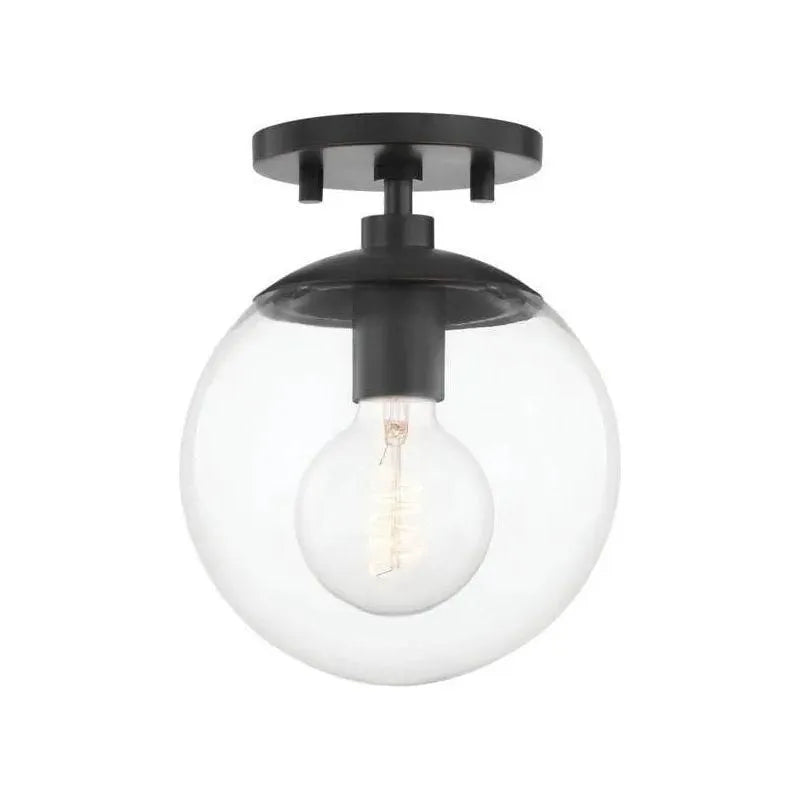 Mitzi - Meadow Semi Flush Mount - H503605-AGB | Montreal Lighting & Hardware