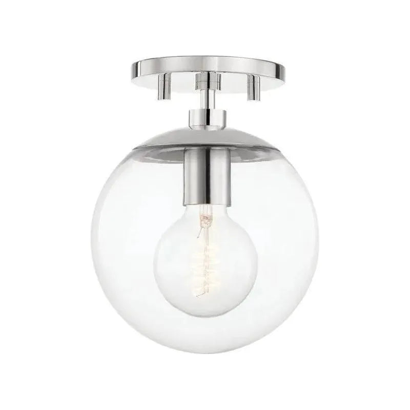 Mitzi - Meadow Semi Flush Mount - H503605-AGB | Montreal Lighting & Hardware