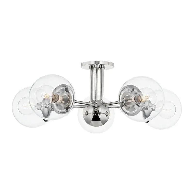 Mitzi - Meadow Semi Flush Mount - H503605-PN | Montreal Lighting & Hardware