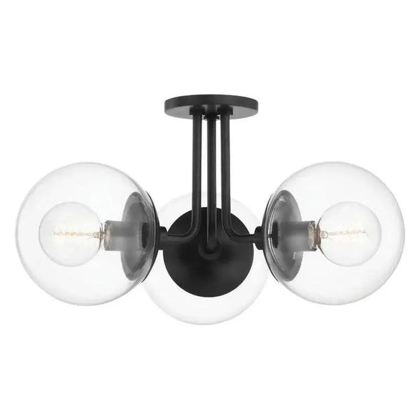 Meadow Triple Semi Flush Mount