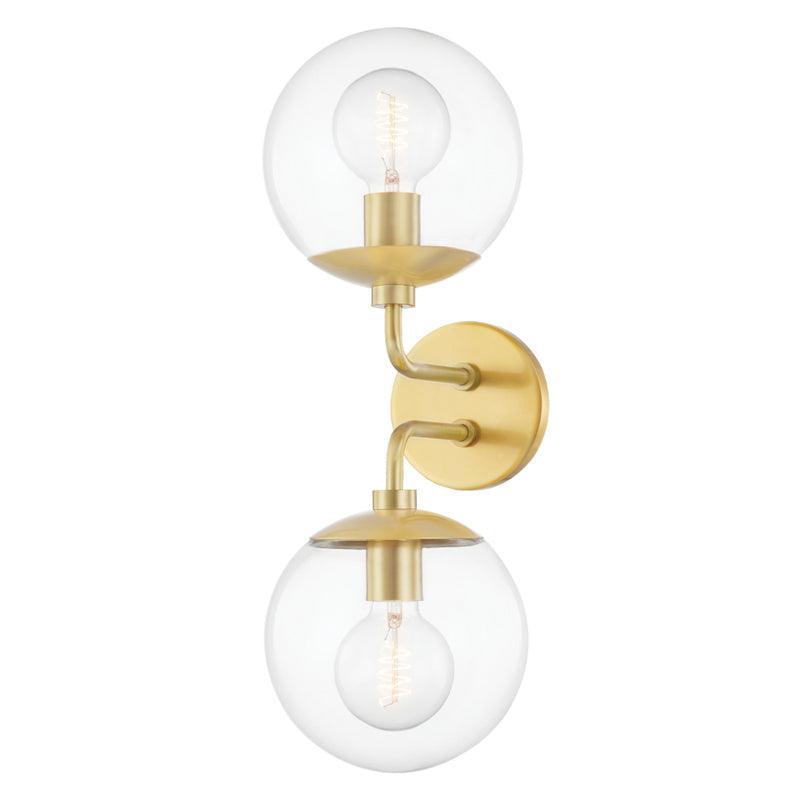 Mitzi - Meadow Wall Sconce - H503102-AGB | Montreal Lighting & Hardware