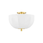 Mitzi - Meshelle Flush Mount - H816601-AGB | Montreal Lighting & Hardware