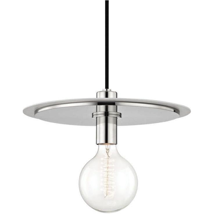Mitzi - Milo Pendant - H137701L-PN/WH | Montreal Lighting & Hardware