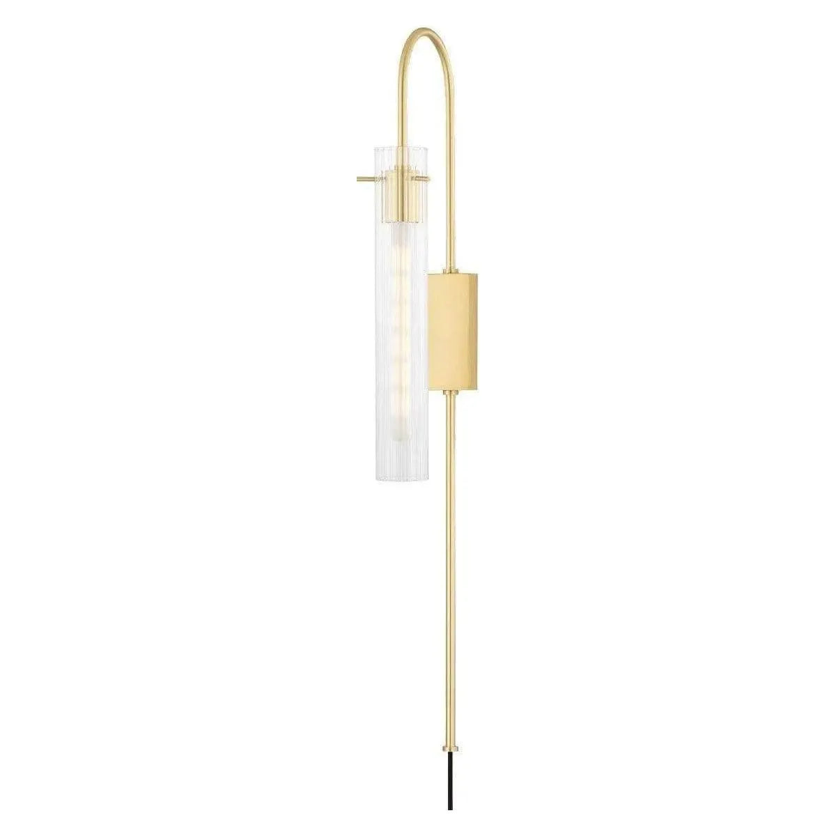 Mitzi - Nettie Wall Sconce With Plug - HL527201-AGB | Montreal Lighting & Hardware