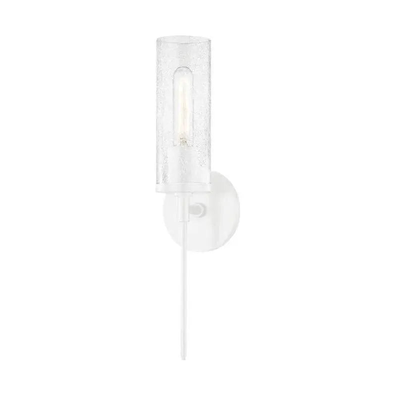 Mitzi - Olivia Crackle Wall Sconce - H220101-SWH | Montreal Lighting & Hardware