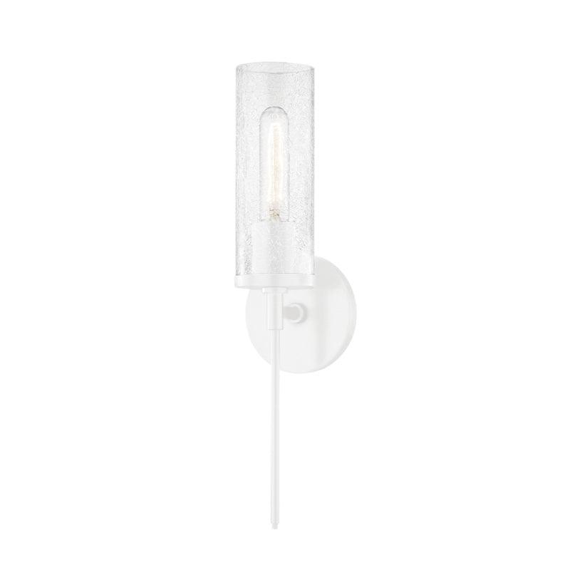 Mitzi - Olivia Crackle Wall Sconce - H220101-SWH | Montreal Lighting & Hardware