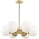 Mitzi - Paige Chandelier - H193806-AGB | Montreal Lighting & Hardware