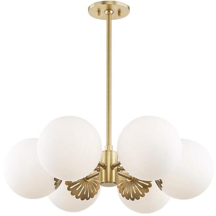 Mitzi - Paige Chandelier - H193806-AGB | Montreal Lighting & Hardware