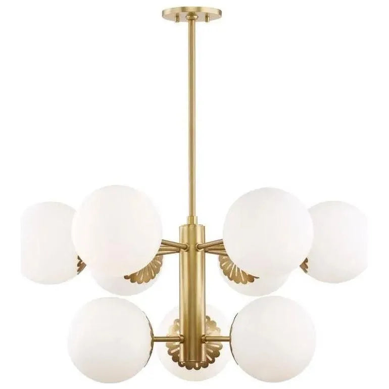 Mitzi - Paige Chandelier - H193809-AGB | Montreal Lighting & Hardware
