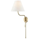 Mitzi - Patti Wall Sconce With Plug - HL240101-AGB | Montreal Lighting & Hardware