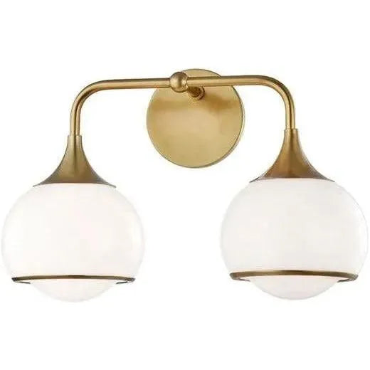 Mitzi - Reese Bath Bracket - H281302-AGB | Montreal Lighting & Hardware