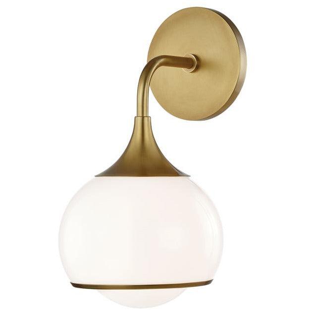 Mitzi - Reese Wall Sconce - H281301-AGB | Montreal Lighting & Hardware