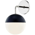 Mitzi - Renee Wall Sconce - H344101-PN/BK | Montreal Lighting & Hardware