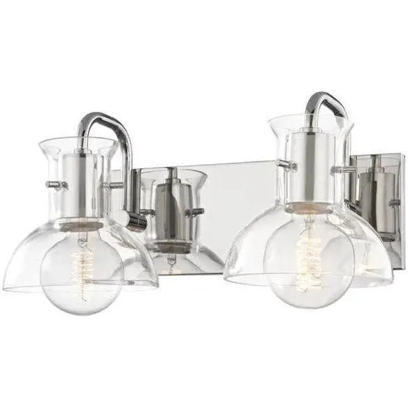 Mitzi - Riley Bath Bracket - H111302-PN | Montreal Lighting & Hardware