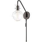 Mitzi - Riley Plug-In Glass Wall Sconce - HL111101G-OB | Montreal Lighting & Hardware
