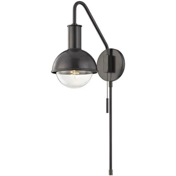 Mitzi - Riley Plug-In Wall Sconce - HL111101-AGB | Montreal Lighting & Hardware