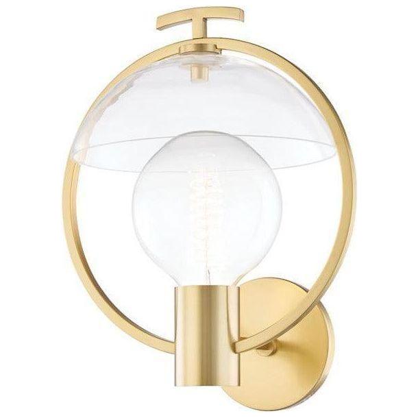 Mitzi - Ringo Wall Sconce - H387101-AGB | Montreal Lighting & Hardware