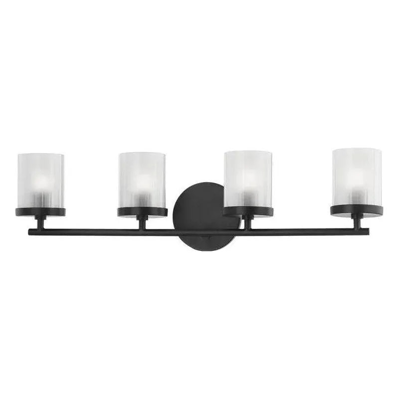 Mitzi - Ryan Bath Bracket - H239304-SBK | Montreal Lighting & Hardware