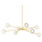 Mitzi - Saylor Chandelier - H832808-AGB/SCR | Montreal Lighting & Hardware