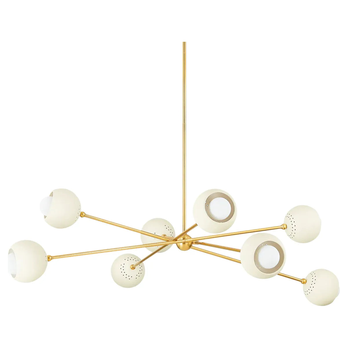 Mitzi - Saylor Chandelier - H832806-AGB/SCR | Montreal Lighting & Hardware
