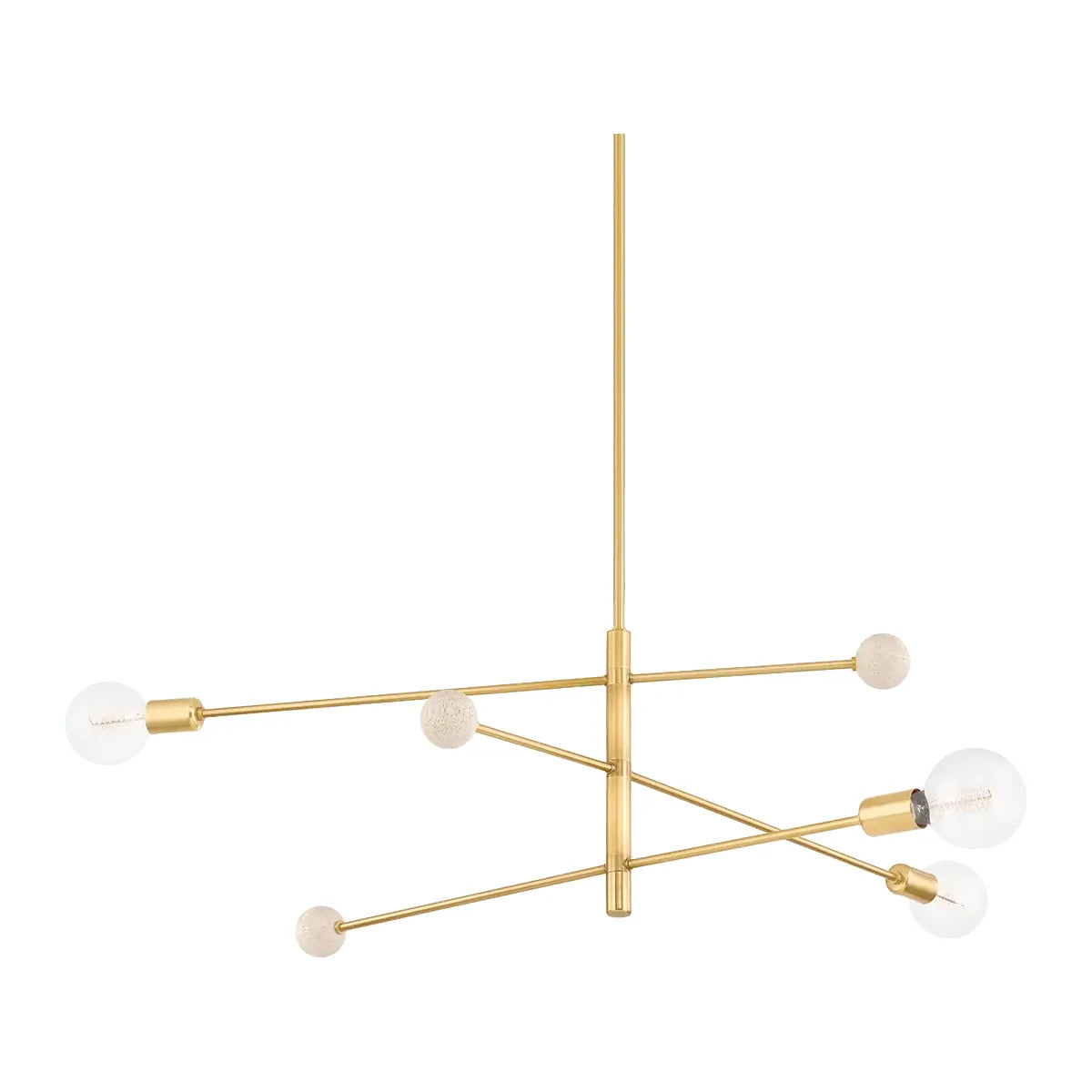 Mitzi - Slater Chandelier - H491803-AGB | Montreal Lighting & Hardware