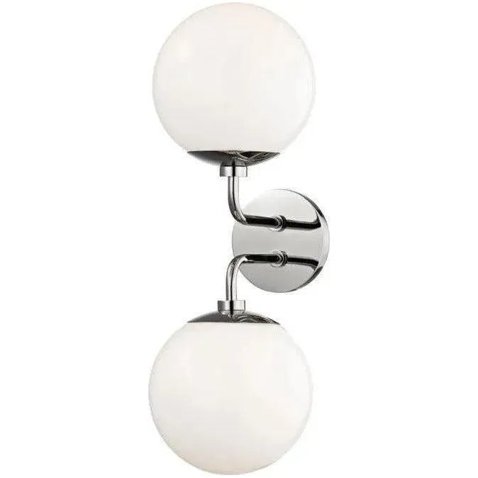 Mitzi - Stella Double Wall Sconce - H105102-PN | Montreal Lighting & Hardware