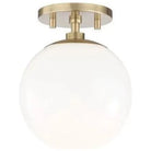 Mitzi - Stella Semi Flush Mount - H105601-AGB | Montreal Lighting & Hardware