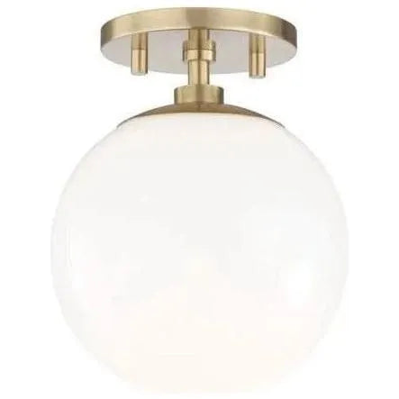 Mitzi - Stella Semi Flush Mount - H105601-AGB | Montreal Lighting & Hardware