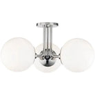 Mitzi - Stella Triple Semi Flush Mount - H105603-PN | Montreal Lighting & Hardware